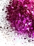 GM10 Glitter Chunky flocado Poliéster Importado resina unha 10gr - CHERRY