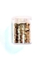 GM23 Glitter Chunky flocado Poliéster Importado resina unha 10gr - LIGHT GOLD na internet