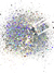 GH22 Glitter Chunky holográfico Poliéster Importado resina unha 10gr- STAR - comprar online
