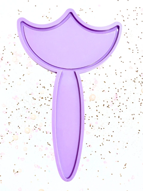 R657 Molde de silicone espelho lash resina decorar