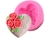 F313 MOLDE DE SILICONE CORAÇÃO I LOVE YOU CONFEITARIA BISCUIT