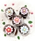 F1358 MOLDE DE SILICONE FLORES CONFEITARIA BISCUIT on internet