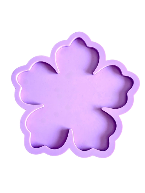 R662 Molde de silicone porta copos resina decorar