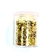 GM22 Glitter Chunky flocado Poliéster Importado resina unha 10gr - PINEAPPLE na internet