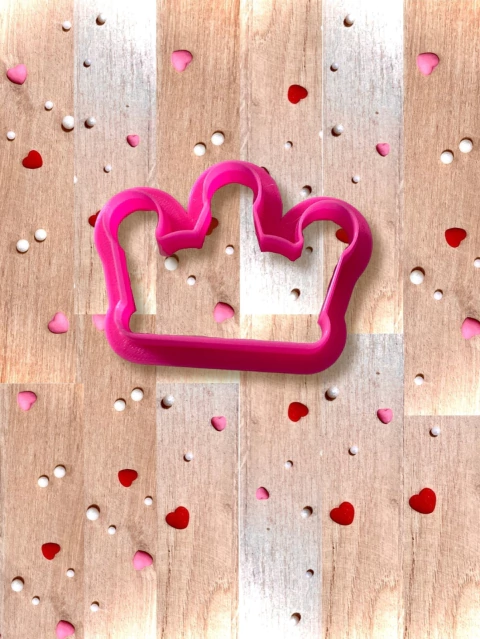 C43 cortador coroa confeitaria pasta americana médio