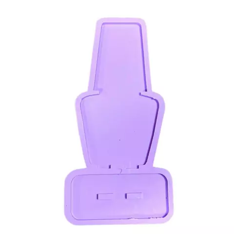 R284 Molde de silicone pix placa esmalte resina decoração