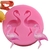 F304 MOLDE DE SILICONE FLAMINGOS CONFEITARIA BISCUIT