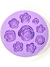 F98 MOLDE DE SILICONE ROSAS CONFEITARIA BISCUIT - buy online