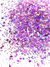 GH9-A Glitter Chunky holográfico Poliéster Importado resina unha 50gr -CANDY FLOSS