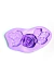 F1122 MOLDE DE SILICONE ROSA GRANDE CONFEITARIA BISCUIT - comprar online