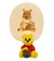 F649 MOLDE DE SILICONE URSO POOH CONFEITARIA ARTESANATO