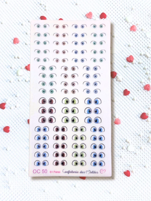 OC50 Olho Comestível Mix Universal Realeza e Canino