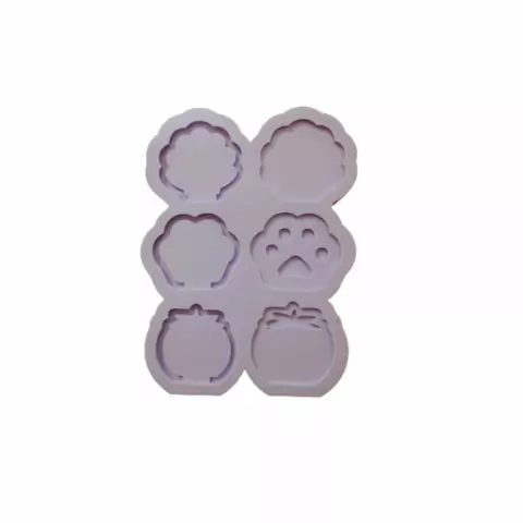 R224 Molde de silicone porta chaves resina