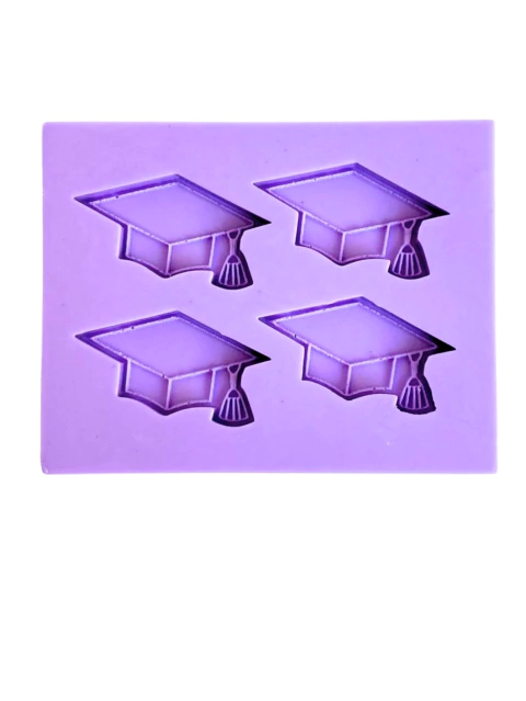 F1890 MOLDE DE SILICONE CHAPÉU FORMATURA CONFEITARIA ARTESANATO