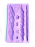 F505 MOLDE DE SILICONE TEXTURA CROCHÊ CONFEITARIA ARTESANATO - buy online