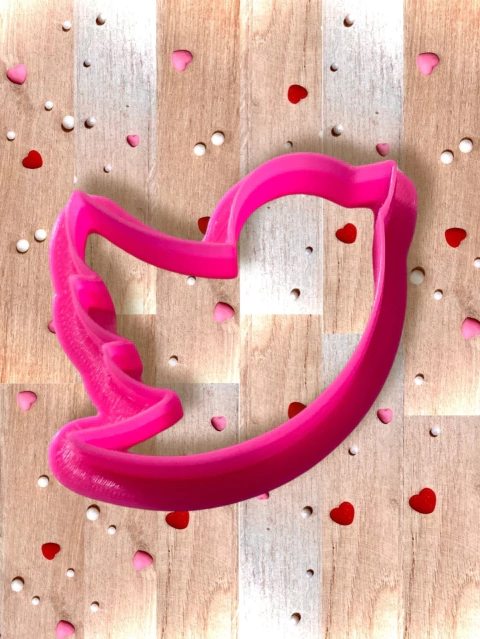 C51 cortador passarinho confeitaria pasta americana médio