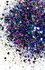 GH25-B Glitter Chunky holográfico Poliéster Importado resina unha 100gr -ONIX