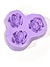 F53 MOLDE DE SILICONE 3 ROSAS CONFEITARIA BISCUIT - buy online