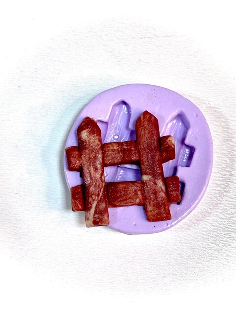 F1163 MOLDE DE SILICONE CERCA JARDIM CONFEITARIA BISCUIT