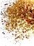 GM18 Glitter Chunky flocado Poliéster Importado resina unha 10gr - CARAMEL