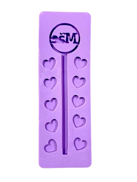 R631 MOLDE DE SILICONE CANETA MÃE RESINA DECORAR