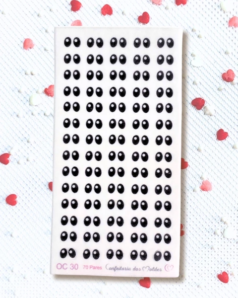 OC30 Olho Comestível Universal Básico Fantasminha