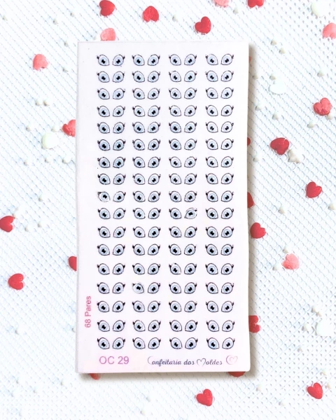 OC29 Olho Comestível Universal Básico Atraente