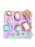 F1119 MOLDE DE SILICONE ARABESCO MOLDURA CONFEITARIA BISCUIT