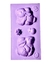 F1792 MOLDE DE SILICONE PÁSCOA CONFEITARIA BISCUIT