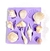 F42 MOLDE DE SILICONE FUNDO DO MAR CONFEITARIA BISCUIT