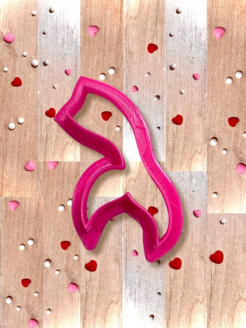 C42 cortador cauda de sereia confeitaria pasta americana médio