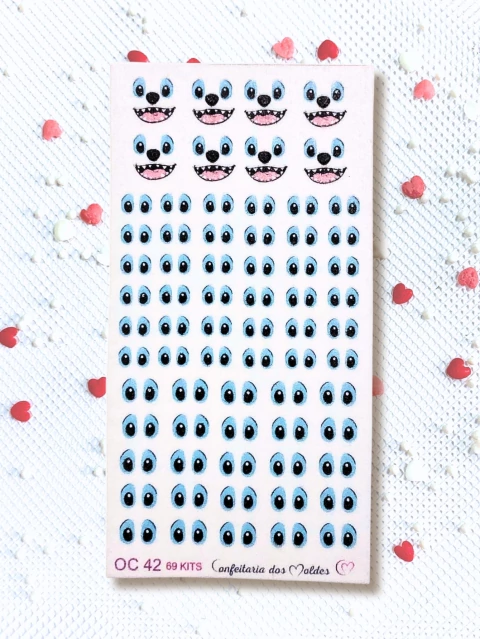 OC42 Olho Comestível Mix Stitch