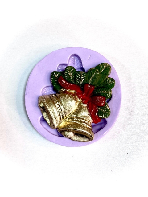 F891 MOLDE DE SILICONE SINO NATAL CONFEITARIA ARTESANATO