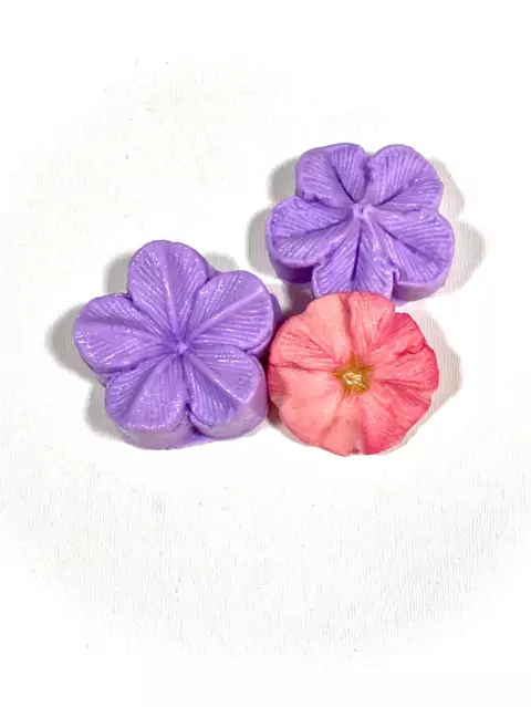 F319 MOLDE DE SILICONE FLOR 3D CONFEITARIA BISCUIT