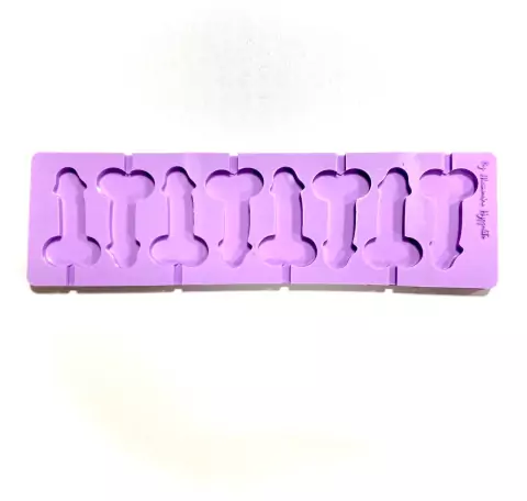 L35 Molde de silicone pirulito pênis para decorar