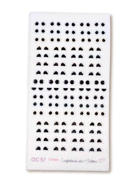 OC57 Olho Comestível Mix Gordinhos