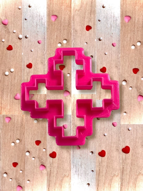 C45 cortador cruz confeitaria pasta americana médio