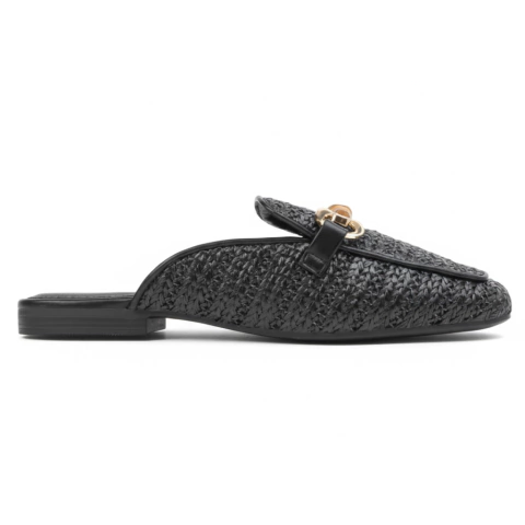 MOCASÍN SIN TALÓN XTI 143803 NEGRO - comprar online