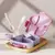 Lunchera toast con salsera y cubiertos - comprar online