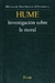 INVESTIGACION SOBRE LA MORAL