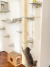 arranhador para gatos brinquedo para gatos poste escalador