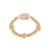 Pulseira de Elos Cravejada em Zircônia Banhada em ouro 18k - comprar online