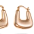 Brinco de Argola Quadrada Folheado a ouro 18K - comprar online