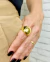 Brinco Oval Cravejado com Zircônias Coloridas Folheado a Ouro 18k - comprar online