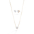 Conjunto de Coração Folheado a ouro 18K - comprar online