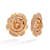 Brinco de Flor Folheado a ouro 18K