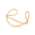 Bracelete com Design Aro Folheado a ouro 18K