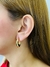 Brinco de Argola Oval Banhada a Ouro 18k - comprar online