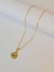 Colar com Medalha do Pai Nosso Banhado a Ouro 18k - comprar online