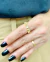 Anel com Zircônias Baquete Folheado a ouro 18k - comprar online